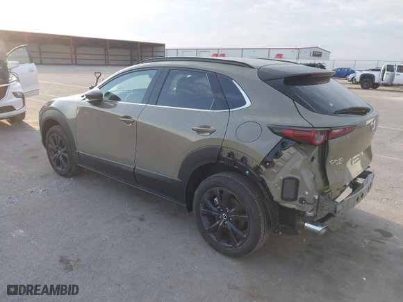 2025 Mazda CX-30 2.5 Carbon Turbo with VIN 3MVDMBXY5SM788253, listed as a IAAI auction lot 41785313 with 1,026 mi miles. Bid and sale history available at carsss.com. Image 3.