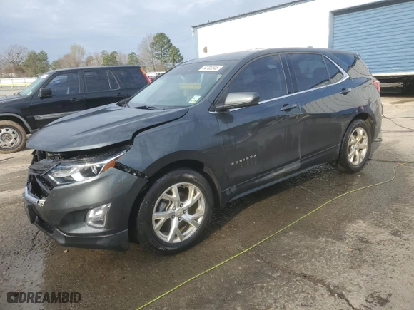 2020 Chevrolet Equinox LT with VIN 3GNAXKEV8LS677611, listed as a Copart auction lot 44700245 with 69,142 mi miles and Salvage Title. Bid and sale history available at carsss.com. Image 1.