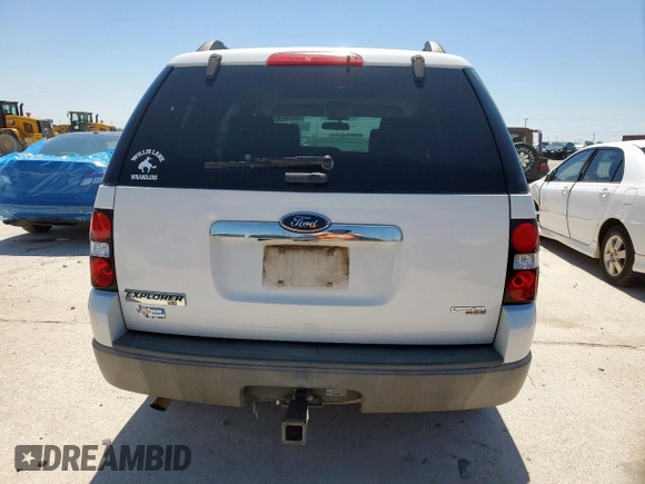 2006 Ford Explorer XLT with VIN 1FMEU73E36UA80451, listed as a Copart auction lot 52028635 with 189,647 mi miles and Salvage Title. Bid and sale history available at carsss.com. Image 6.