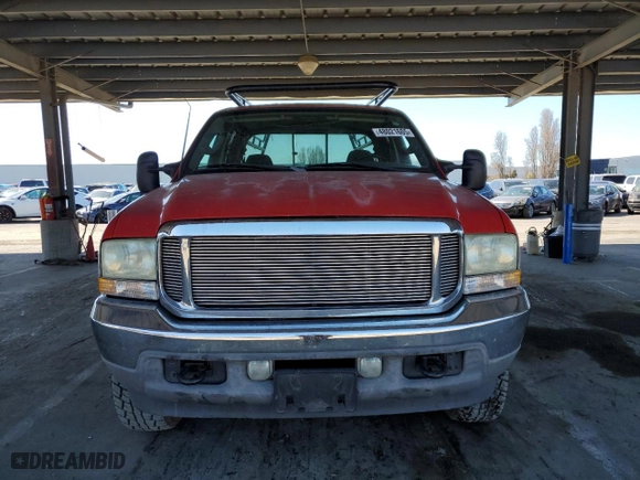 2003 Ford Super Duty F-250 XL with VIN 1FTNW21F23EA96188, listed as a Copart auction lot 48021605 with 303,213 mi miles and Salvage Title. Bid and sale history available at carsss.com. Image 5.