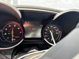 2022 Alfa Romeo Giulia Veloce with VIN ZARFAMBN4N7663809, listed as a Copart auction lot 64986113 with 11,244 mi miles and Salvage Title. Bid and sale history available at carsss.com. Image 9.