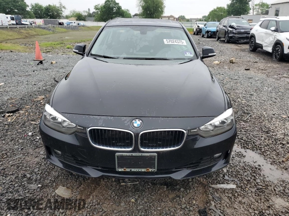 2013 BMW 3 Series 328i xDrive with VIN WBA3B5C53DF595177, listed as a Copart auction lot 57024375 with 124,873 mi miles and Salvage title. Bid and sale history available at DreamBid. Image 5.