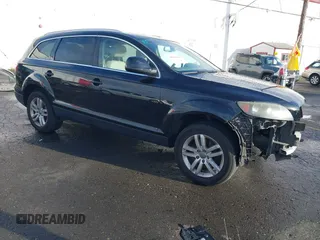 2009 Audi Q7 with VIN WA1AY74L89D010172, listed as a IAAI auction lot 40834281 with 183,081 mi miles. Bid and sale history available at carsss.com. Image 1.