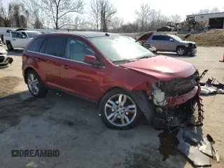 2013 Ford Edge Limited with VIN 2FMDK4KC4DBC21143, listed as a Copart auction lot 49059265 with 148,843 mi miles and Salvage Title. Bid and sale history available at carsss.com. Image 4.