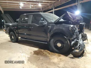 2022 Ford F-150 with VIN 1FTFW1P8XNKE89979, listed as a Copart auction lot 88267945 with 22,046 mi miles and Salvage title. Bid and sale history available at DreamBid. Image 4.