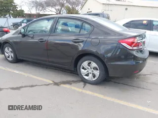 2013 Honda Civic LX with VIN 19XFB2F5XDE224067, listed as a IAAI auction lot 41735532 with 121,290 mi miles and . Bid and sale history available at DreamBid. Image 3.