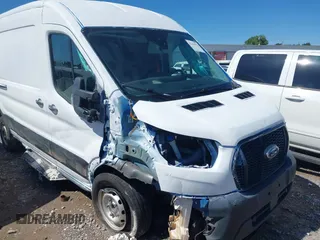 2023 Ford Transit Cargo with VIN 1FTBR1C87PKB05736, listed as a IAAI auction lot 42221931 with 40,248 mi miles and . Bid and sale history available at DreamBid. Image 6.