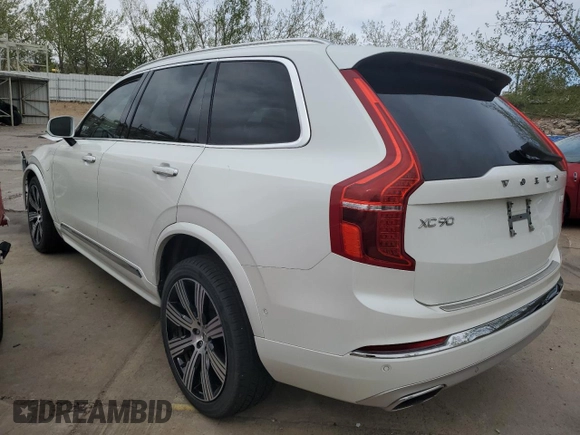 2021 Volvo XC90 Inscription Expression with VIN YV4BR0CL3M1747349, listed as a Copart auction lot 50096944 with 37,637 mi miles. Bid and sale history available at carsss.com. Image 2.