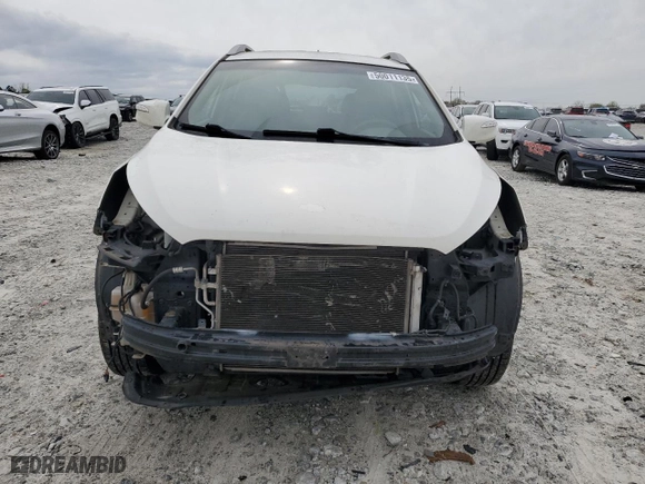 2013 Hyundai Tucson GLS with VIN KM8JU3AC3DU657226, listed as a Copart auction lot 50011135 with 169,644 mi miles and Salvage Title. Bid and sale history available at carsss.com. Image 5.