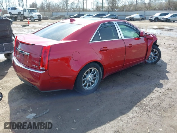 2009 Cadillac CTS RWD with VIN 1G6DV57V890163710, listed as a IAAI auction lot 41827499 with 89,034 mi miles and . Bid and sale history available at carsss.com. Image 4.