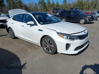 2016 Kia Optima SXL Turbo with VIN 5XXGV4L26GG049183, listed as a IAAI auction lot 42064620 with 116,581 mi miles and . Bid and sale history available at DreamBid. Image 1.