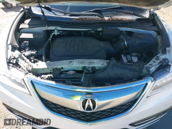 2014 Acura MDX Advance with VIN 5FRYD4H84EB001636, listed as a IAAI auction lot 41644117 with 124,460 mi miles and . Bid and sale history available at carsss.com. Image 10.