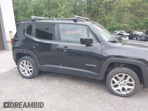 2017 Jeep Renegade Latitude with VIN ZACCJBBB3HPF65773, listed as a IAAI auction lot 42310165 with 142,698 mi miles and . Bid and sale history available at DreamBid. Image 13.