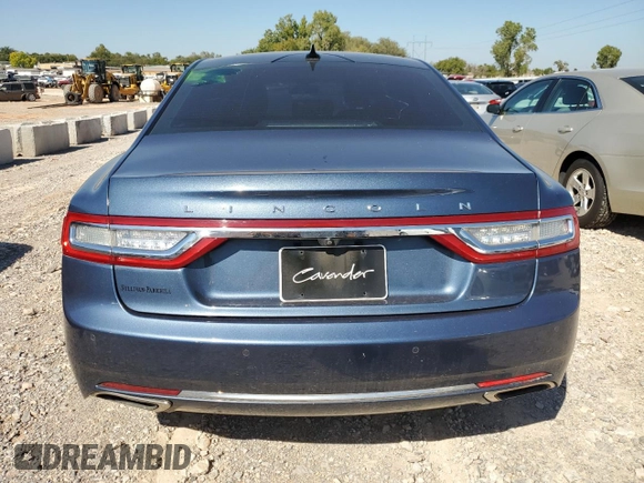 2018 Lincoln Continental Select with VIN 1LN6L9SK9J5603498, listed as a Copart auction lot 73810664 with 72,321 mi miles and Salvage Title. Bid and sale history available at carsss.com. Image 6.