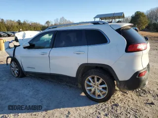 2017 Jeep Cherokee Limited with VIN 1C4PJLDS1HW541639, listed as a Copart auction lot 89288465 with Not Provided miles and Salvage Title. Bid and sale history available at carsss.com. Image 2.