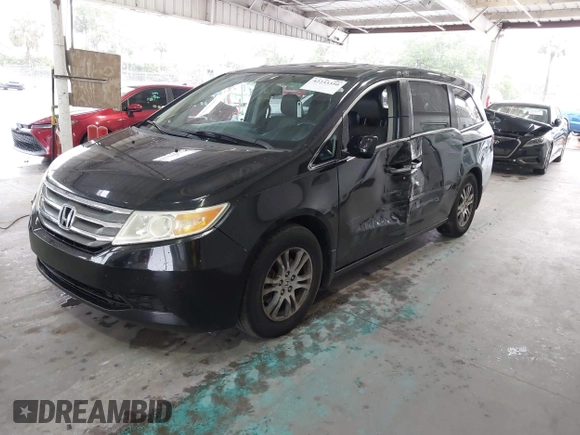2013 Honda Odyssey EX-L с VIN 5FNRL5H68DB003918, выставлен на аукционе IAAI как лот 42233350 с пробегом 157 821 миль миль и . История ставок и продаж доступна на DreamBid. Изображение 2.