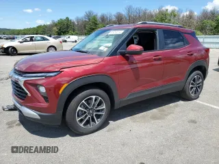 2024 Chevrolet TrailBlazer LT with VIN KL79MRSLXRB052189, listed as a Copart auction lot 60459514 with 2,256 mi miles and Salvage Title. Bid and sale history available at DreamBid. Image 1.