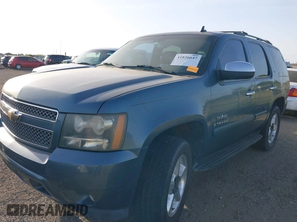 2008 Chevrolet Tahoe 3LT with VIN 1GNFC13018R140849, listed as a IAAI auction lot 41826647 with Not provided miles and . Bid and sale history available at DreamBid. Image 2.