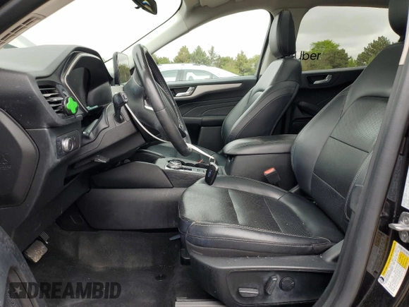 2021 Ford Escape SEL with VIN 1FMCU9H63MUB35918, listed as a Copart auction lot 55647305 with 211,681 mi miles and Salvage title. Bid and sale history available at DreamBid. Image 7.