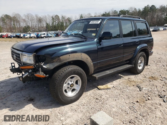 1995 Toyota Land Cruiser z VIN JT3DJ81W9S0112464, wystawiony jako Copart lot #49925395 z przebiegiem 215 698 mil mil oraz Czysty tytuł • Clean title. Historia ofert i sprzedaży dostępna na DreamBid. Obrazek 1.