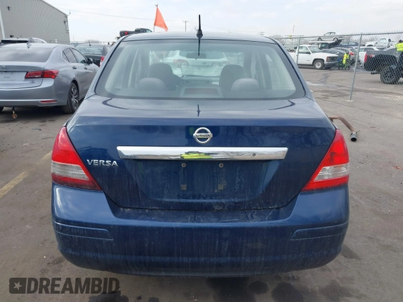 2008 Nissan Versa 1.8 S with VIN 3N1BC11E88L354866, listed as a IAAI auction lot 41349841 with 187,907 mi miles. Bid and sale history available at carsss.com. Image 16.