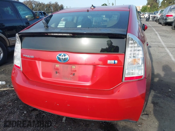 2011 Toyota Prius I with VIN JTDKN3DU6B1467073, listed as a IAAI auction lot 41936439 with 283,623 mi miles. Bid and sale history available at carsss.com. Image 16.