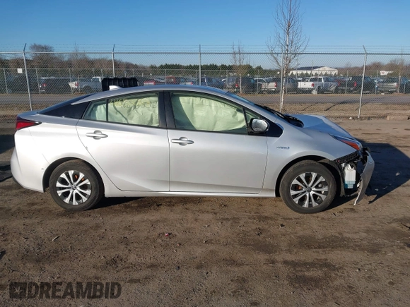 2020 Toyota Prius LE with VIN JTDL9RFU5L3013217, listed as a IAAI auction lot 41650064 with 124,704 mi miles and . Bid and sale history available at DreamBid. Image 14.
