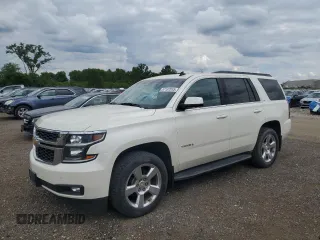 2015 Chevrolet Tahoe LT z VIN 1GNSKBKC5FR186507, wystawiony jako Copart lot #57157515 z przebiegiem 173 162 mil mil oraz Szkoda całkowita • Salvage title. Historia ofert i sprzedaży dostępna na DreamBid. Obrazek 1.