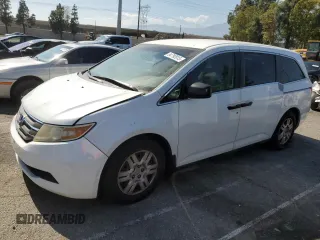 2011 Honda Odyssey LX with VIN 5FNRL5H27BB054711, listed as a Copart auction lot 54792615 with 156,675 mi miles and Clean title. Bid and sale history available at DreamBid. Image 1.