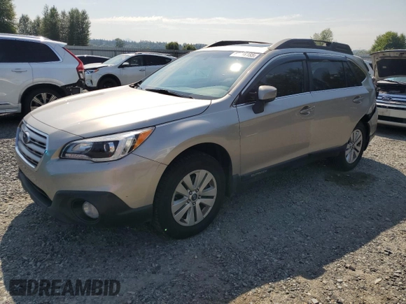 2016 Subaru Outback Premium с VIN 4S4BSADC9G3289736, выставлен на аукционе Copart как лот 62316155 с пробегом 121 770 миль миль и Списание • Salvage title. История ставок и продаж доступна на DreamBid. Изображение 1.