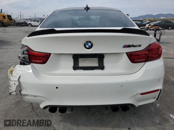2019 BMW M4 CS with VIN WBS3S7C55KAC09752, listed as a Copart auction lot 46667005 with 75,585 mi miles and Salvage Title. Bid and sale history available at carsss.com. Image 6.