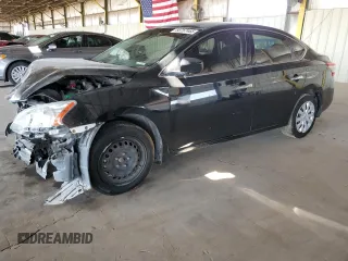 2015 Nissan Sentra SV z VIN 3N1AB7AP8FY343143, wystawiony jako Copart lot #58757465 z przebiegiem 106 502 mil mil oraz Szkoda całkowita • Salvage title. Historia ofert i sprzedaży dostępna na DreamBid. Obrazek 1.