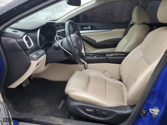 2017 Nissan Maxima SR with VIN 1N4AA6AP2HC392270, listed as a Copart auction lot 50774935 with 107,789 mi miles and Salvage Title. Bid and sale history available at carsss.com. Image 7.