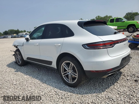 2021 Porsche Macan with VIN WP1AA2A55MLB02694, listed as a Copart auction lot 59378205 with 13,679 mi miles and Salvage title. Bid and sale history available at DreamBid. Image 2.