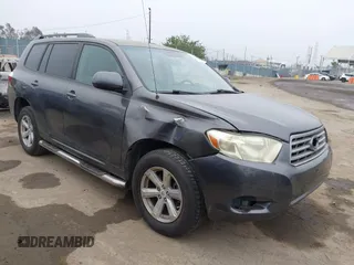 2008 Toyota Highlander with VIN JTEDS41A682029105, listed as a IAAI auction lot 42444429 with 182,202 mi miles and . Bid and sale history available at DreamBid. Image 1.