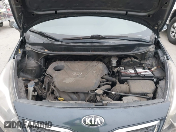 2013 Kia Rio SX with VIN KNADN4A30D6284121, listed as a IAAI auction lot 42109956 with 79,883 mi miles. Bid and sale history available at carsss.com. Image 10.