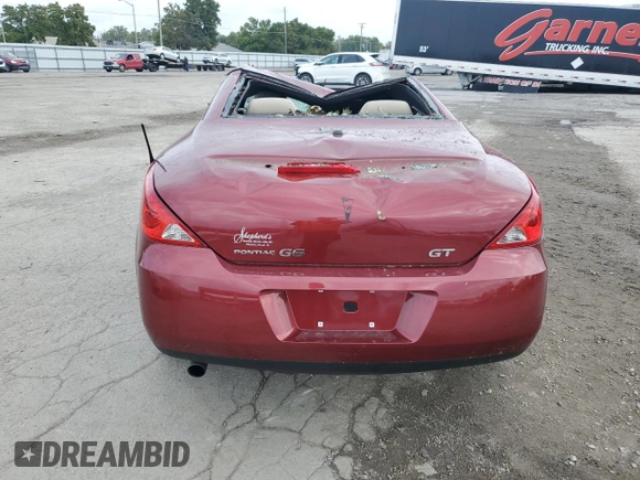 2008 Pontiac G6 GT with VIN 1G2ZH36N784152676, listed as a Copart auction lot 73278564 with 49,757 mi miles and Salvage Title. Bid and sale history available at carsss.com. Image 6.
