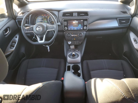 2024 Nissan LEAF S with VIN 1N4AZ1BV2RC554876, listed as a Copart auction lot 76704724 with 4,532 mi miles and Clean title. Bid and sale history available at DreamBid. Image 8.