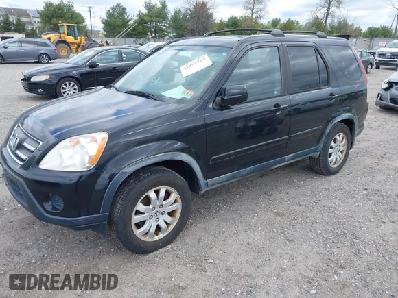 2005 Honda CR-V EX SE with VIN JHLRD789X5C004752, listed as a IAAI auction lot 42057724 with 243,631 mi miles. Bid and sale history available at carsss.com. Image 2.
