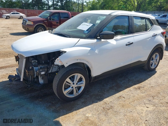 2024 Nissan Kicks S with VIN 3N1CP5BV1RL579873, listed as a IAAI auction lot 41971447 with 19,295 mi miles. Bid and sale history available at carsss.com. Image 18.