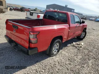2022 Nissan Frontier S with VIN 1N6ED1CM2NN654715, listed as a Copart auction lot 57375475 with 38,432 mi miles and Salvage title. Bid and sale history available at DreamBid. Image 3.