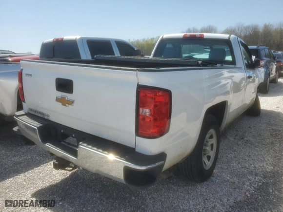 2015 Chevrolet Silverado 1500 Work Truck with VIN 1GCNCPEH5FZ427280, listed as a Copart auction lot 50066585 with 123,098 mi miles and Salvage Title. Bid and sale history available at carsss.com. Image 3.