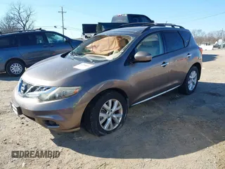 2011 Nissan Murano LE with VIN JN8AZ1MU0BW069384, listed as a IAAI auction lot 41758592 with 149,486 mi miles and . Bid and sale history available at carsss.com. Image 2.