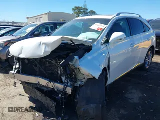2015 Lexus RX 350 with VIN 2T2ZK1BA8FC199757, listed as a IAAI auction lot 41692354 with 98,853 mi miles. Bid and sale history available at carsss.com. Image 2.