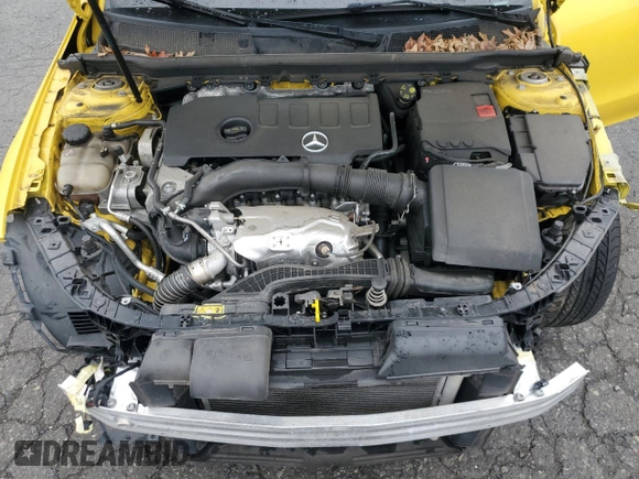 2020 Mercedes-Benz CLA 250 with VIN WDD5J4HB4LN078729, listed as a Copart auction lot 59929165 with 55,785 mi miles and Salvage title. Bid and sale history available at DreamBid. Image 11.