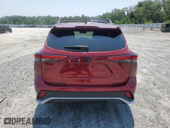 2023 Toyota Highlander L z VIN 5TDKDRBH5PS017100, wystawiony jako Copart lot #61587625 z przebiegiem 49 508 mil mil oraz Szkoda całkowita • Salvage title. Historia ofert i sprzedaży dostępna na DreamBid. Obrazek 6.