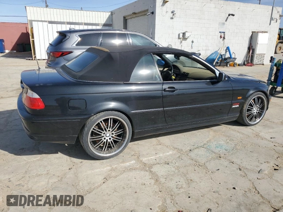 2002 BMW 3 Series 330Ci with VIN WBABS534X2JU95431, listed as a Copart auction lot 49928465 with 162,818 mi miles and Clean Title. Bid and sale history available at DreamBid. Image 3.