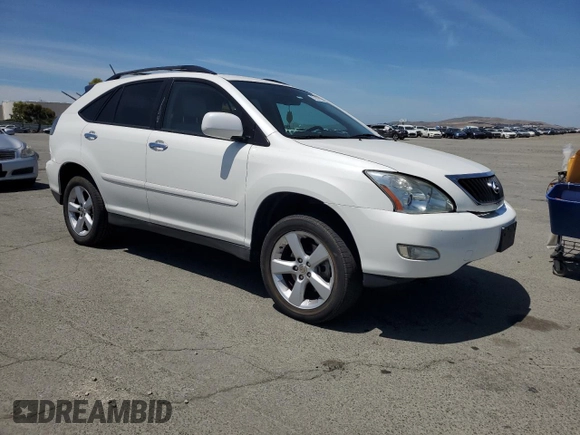 2008 Lexus RX 350 with VIN 2T2HK31U58C060532, listed as a Copart auction lot 57001025 with 246,293 mi miles and Clean Title. Bid and sale history available at DreamBid. Image 4.