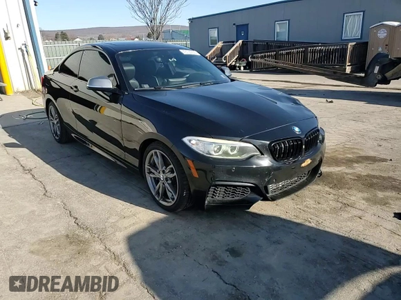 2015 BMW 2 Series M235i xDrive with VIN WBA1J9C58FVX98415, listed as a Copart auction lot 49793655 with 110,169 mi miles and Salvage Title. Bid and sale history available at DreamBid. Image 11.