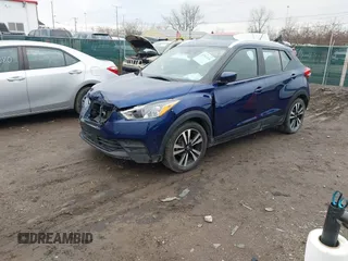 2020 Nissan Kicks SV with VIN 3N1CP5CV9LL520849, listed as a IAAI auction lot 41561346 with 89,018 mi miles. Bid and sale history available at carsss.com. Image 18.